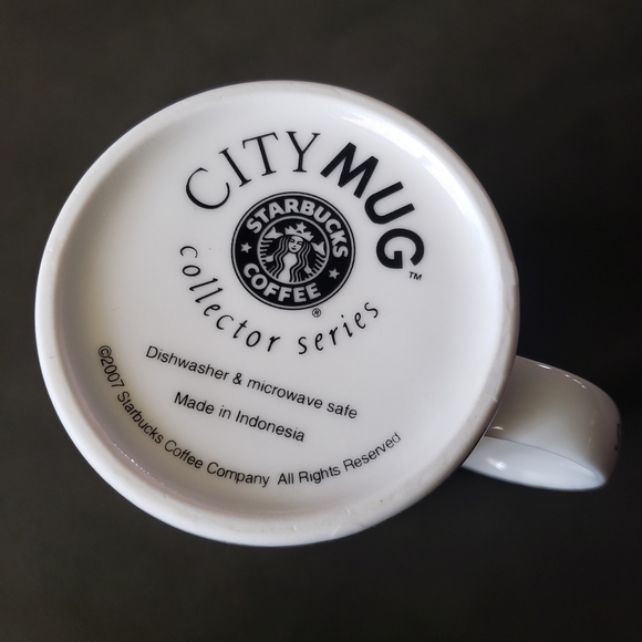 Yogyakarta Indonesia Starbucks Collector Series City Mug 2007 - Picture 4 of 14